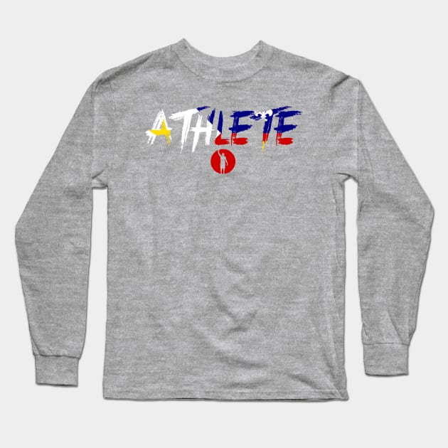 The Athlete Tee Long Sleeve T-Shirt by tryumphathletics